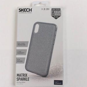 Skech Matrix Sparkle iPhone X case - night sparkle
